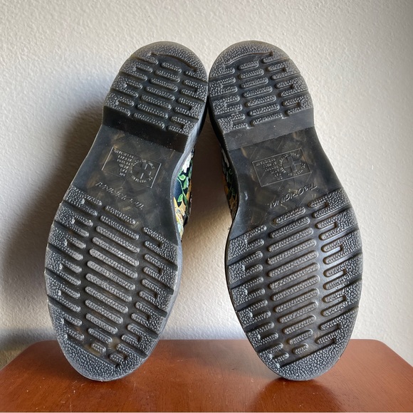 Dr. Martens 8065 Vintage Floral Mary Janes Size 9 Black And Multicolor - Picture 7 of 7